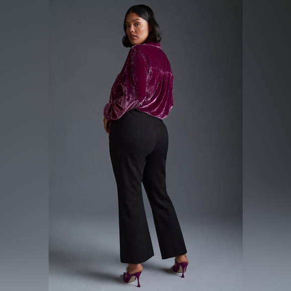 NWT Size 2X - The Margot Kick-Flare Cropped Pants by Maeve - Picture 5 of 16